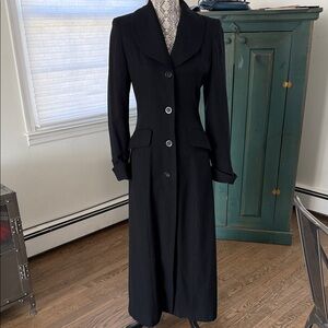 bebe Black Long Coat